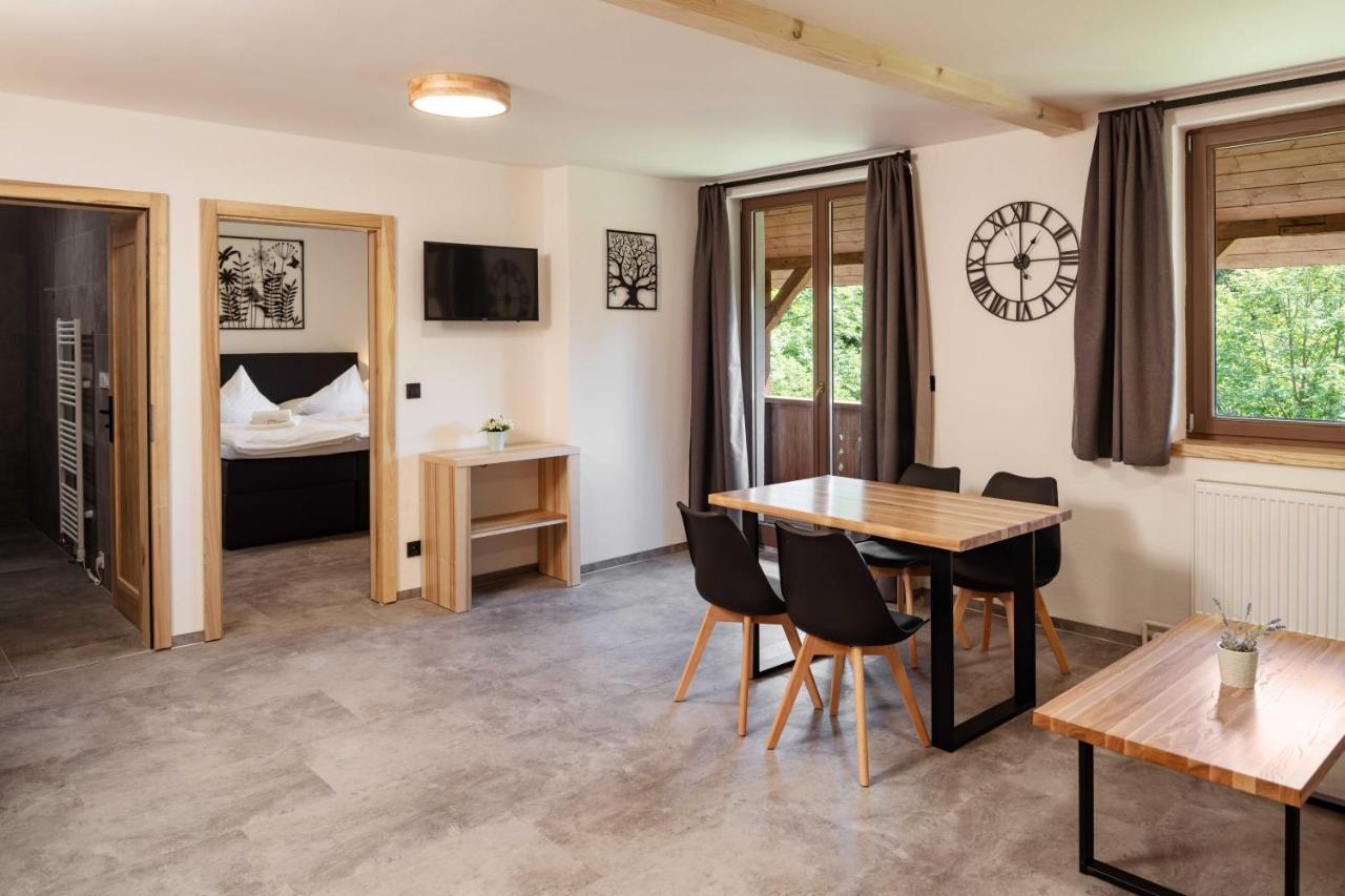 Wellness Aparthotel Martinak Horní Bečva Eksteriør bilde